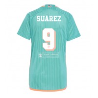 Camisa de Futebol Inter Miami Luis Suarez #9 Equipamento Alternativo Mulheres 2024-25 Manga Curta